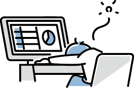社員疲弊イラスト 社員疲弊イラスト